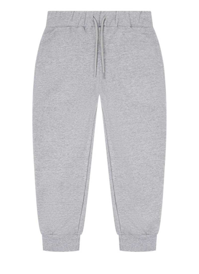 Grey Melange/Navy Hooded Tracksuit