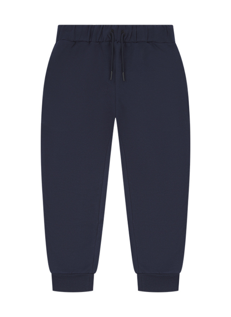Navy/Grey Melange Hooded Tracksuit
