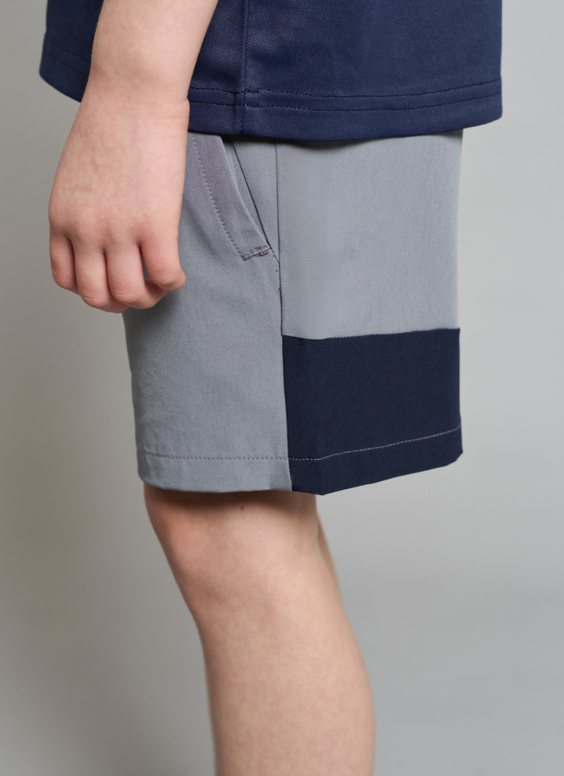 Navy Active T-shirt & Short Set