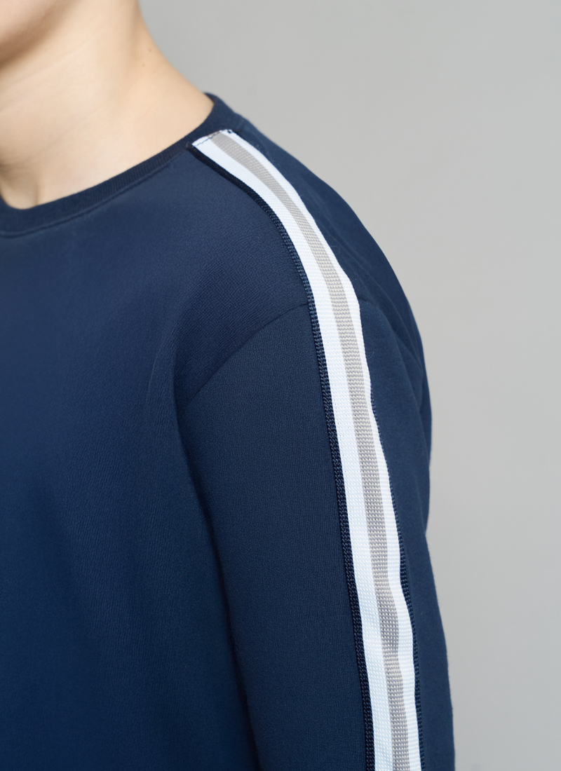 Navy Tape Jumper & Short Set