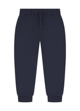 Load image into Gallery viewer, Navy/Grey Melange Hooded Tracksuit
