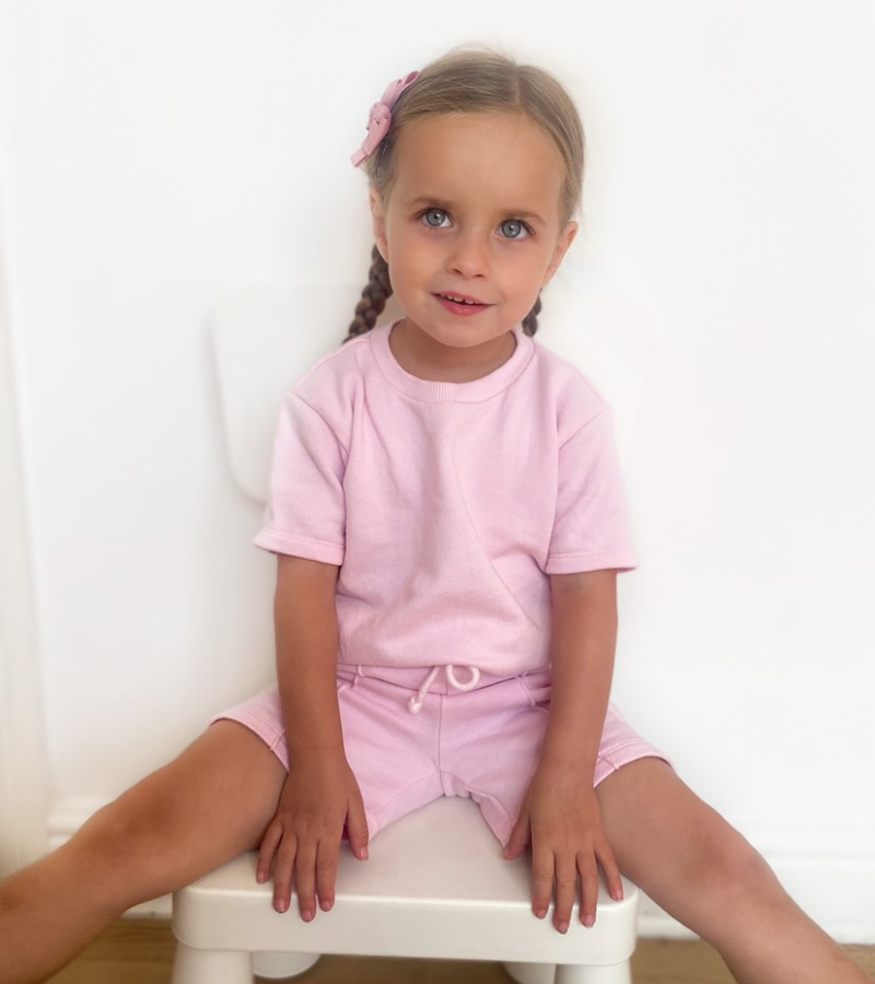 Perfectly Pink T-Shirt and Short Set